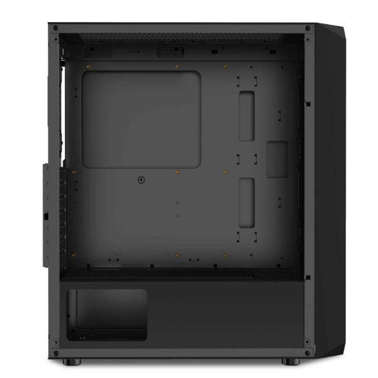 Kućište BIT FORCE PALADIN CF-4, MIDI, ATX, RGB, crno, window, bez napajanja