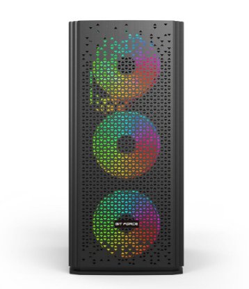 Kućište BIT FORCE ORION CF-4, MIDI, ATX, window, crno, bez napajanja