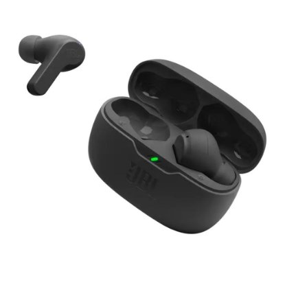 Slušalice JBL Wave Beam, bežične, Bluetooth, in-ear, crne