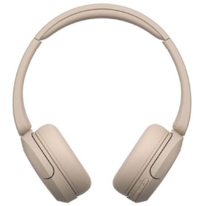 Slušalice SONY WH-CH520, Bluetooth, USB-C, bežične, bež