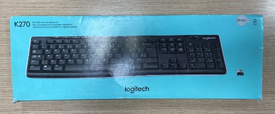 RABLJENI - Tipkovnica LOGITECH K270, bežična, crna, Unifying receiver USB