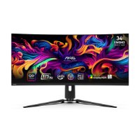 Gaming monitor 34" MSI MAG 341CQP, UWQHD, OLED, 175Hz, 1ms, 1000cd/m2, G-Sync, FreeSync, zakrivljeni, crni