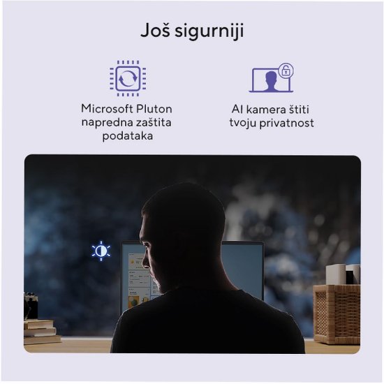 IZLOŽBENI - Laptop ASUS VivoBook 16 X1607QA-MB005W / Snapdragon Purwa SE, 16GB, 512GB SSD, Qualcomm Adreno, 16" WUXGA IPS, Windows 11, plavi