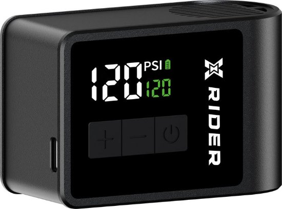 Pumpa MANTA Xrider Mini, bežična, powerbank, crna