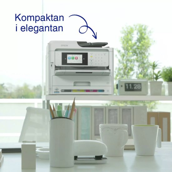 Multifunkcijski printer EPSON WorkForce Pro WF-C5890DWF, print/scan/copy/fax, 4800 dpi, USB, G-LAN, WiFi