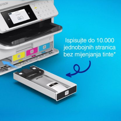 Multifunkcijski printer EPSON WorkForce Pro WF-C5890DWF, print/scan/copy/fax, 4800 dpi, USB, G-LAN, WiFi