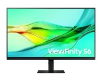 Premium monitor 32" SAMSUNG ViewFinity S6 LS32D600UAUXEN, QHD, IPS, 100Hz, 5ms, 350cd/m2, pivot, crni