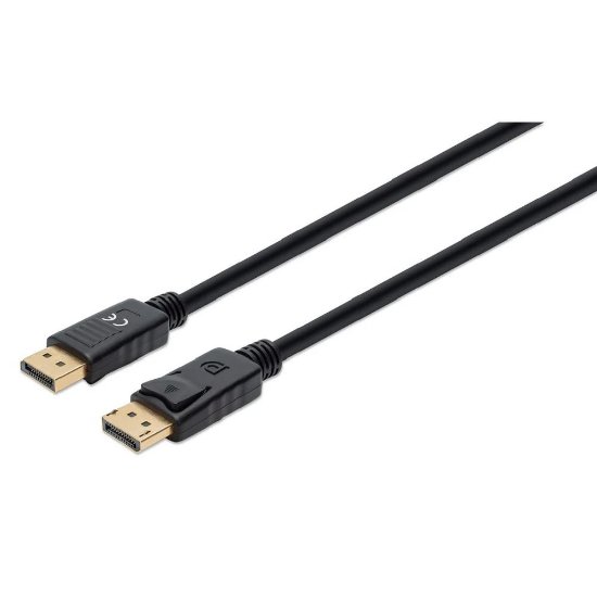 Kabel MANHATTAN Display Port (M) na Display Port (M), 8K@60Hz, crni, 1m