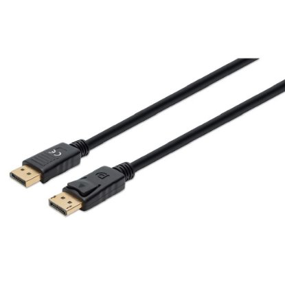 Kabel MANHATTAN, Display Port (M) na Display Port (M), 8K@60Hz, crni, 2m