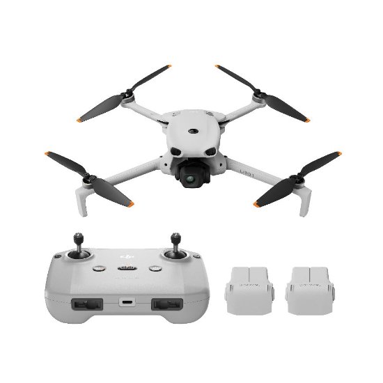 Dron DJI Lito 1 Fly More Combo Plus (DJI RC 2), 4K UHD kamera, 3-axis gimbal, vrijeme leta do 36min, upravljanje daljinskim upravljačem, sivi