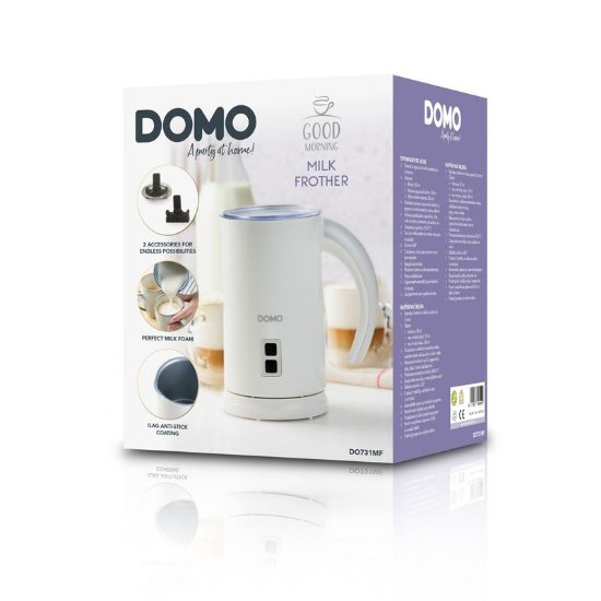 Pjenilica za mlijeko DOMO DO731MF, 240 ml, bijela