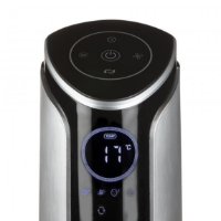 Ventilator DOMO DO8127, stupni, 45 W, 107 cm, daljinski, crno-srebrni