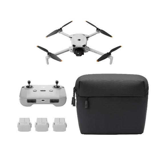 Dron DJI Lito 1 Fly More Combo Plus (DJI RC 2), 4K UHD kamera, 3-axis gimbal, vrijeme leta do 36min, upravljanje daljinskim upravljačem, sivi