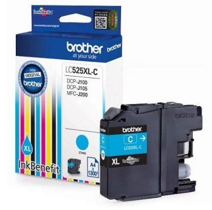 Tinta BROTHER LC-525XL cyan za MFC-J200, DCP -J100, J105