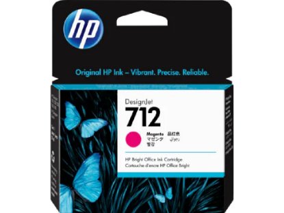 Tinta za HP br. 712, 3ED68A, 29 ml, magenta