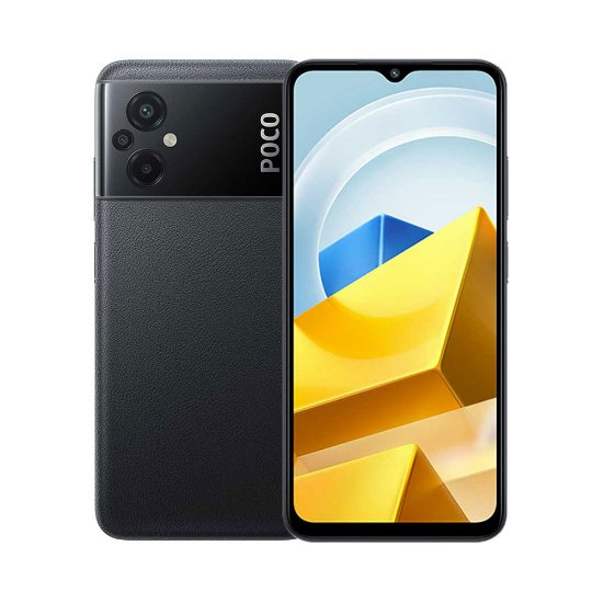 Mobitel XIAOMI Poco M5, 6,58", 6 GB, 128 GB, Android 12, crni