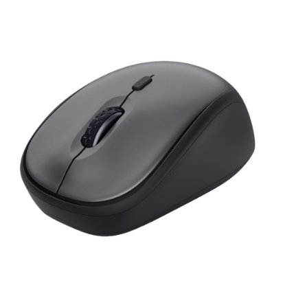 Miš TRUST Yvi+ Silent Wireless Mouse, optički, 1600dpi, bežični, USB, crni