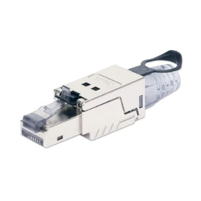 UTP konektor INTELLINET CAT6, RJ45, modularni, shielded, nije potreban alat, s prstenom za lakše skidanje - komad