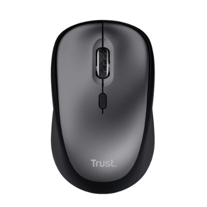 Miš TRUST Yvi+ Silent Wireless Mouse, optički, 1600dpi, bežični, USB, crni