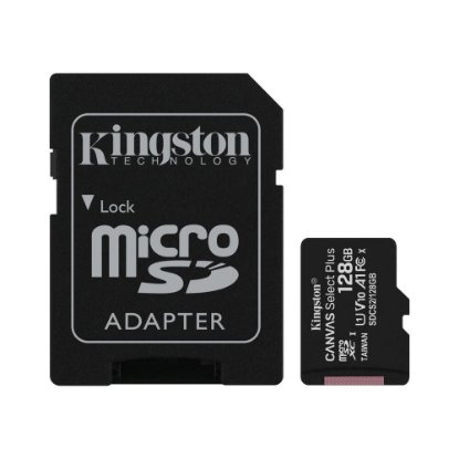 Memorijska kartica KINGSTON Canvas Select Plus Micro SDCS2/128GB, SDXC 128GB, Class 10 UHS-I + adapter