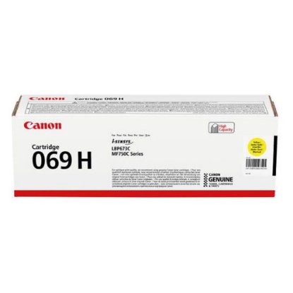 Toner CANON CRG-069H, 5500 stranica, žuti