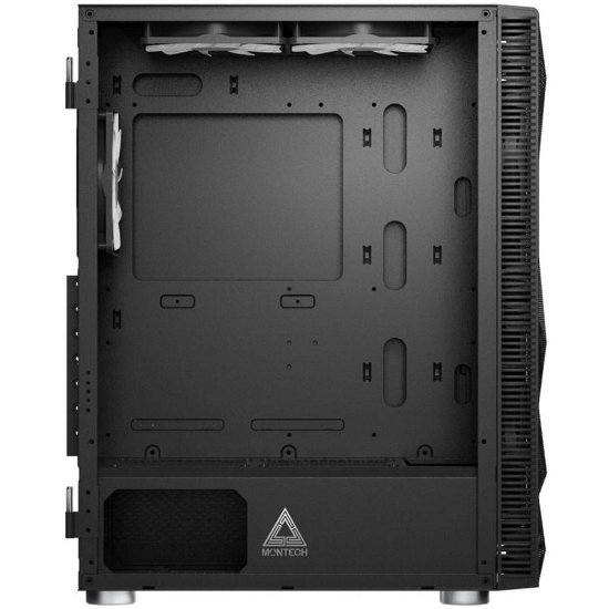 Kućište MONTECH X3 Mesh, prozor, RGB, ATX, crno