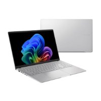 Laptop ASUS VivoBook S 15 OLED S5507QA-MA056W / Snapdragon X Elite X1E 78 100, 32GB, 1TB SSD, Qualcomm Adreno, 15.6" 2880x1620 120Hz OLED, Windows 11 Home, srebrni