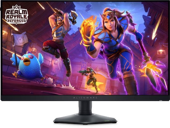 IZLOŽBENI - Gaming monitor 27" DELL AW2724HF, FHD, IPS, 360Hz, 1ms, 400cd/m2, FreeSync, pivot, crni