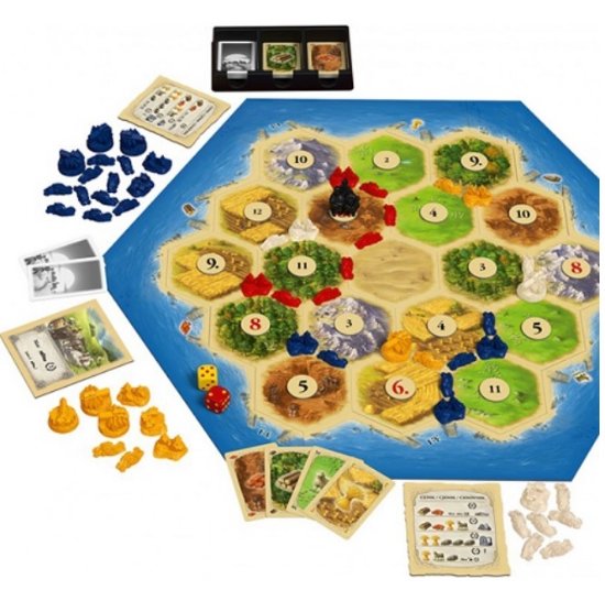 Društvena igra CATAN - GRADOVI I VITEZOVI, ekspanzija (HR)