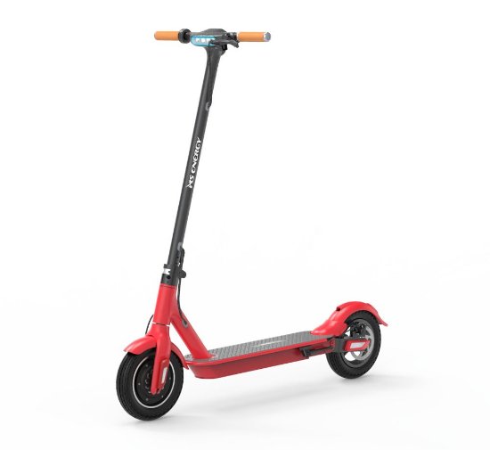 IZLOŽBENI - Električni romobil MS ENERGY Neutron n3, autonomija do 25km, brzina 25km/h, kotači 10˝, crveni