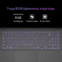 Laptop ASUS VivoBook S 15 OLED S5507QA-MA056W / Snapdragon X Elite X1E 78 100, 32GB, 1TB SSD, Qualcomm Adreno, 15.6" 2880x1620 120Hz OLED, Windows 11 Home, srebrni