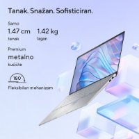 Laptop ASUS VivoBook S 15 OLED S5507QA-MA056W / Snapdragon X Elite X1E 78 100, 32GB, 1TB SSD, Qualcomm Adreno, 15.6" 2880x1620 120Hz OLED, Windows 11 Home, srebrni