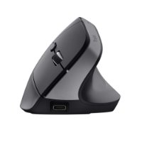 Miš TRUST Bayo+ Ergonomic Wireless, optički, bežični, BT, 2400dpi, crni