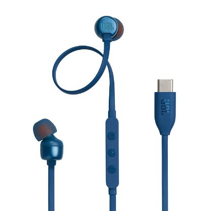 Slušalice JBL Tune 310C, USB-C, in-ear, plave