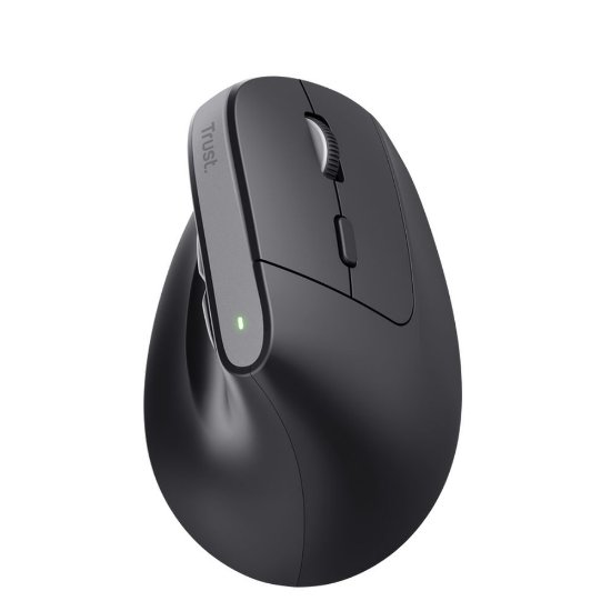 Miš TRUST Bayo+ Ergonomic Wireless, optički, bežični, BT, 2400dpi, crni