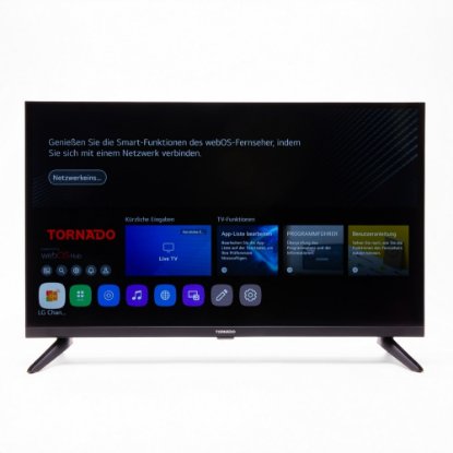 QLED TV 32” TORNADO, HD, Smart TV, WIFI, energetski razred E, crna
