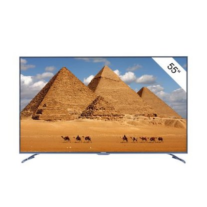 QLED TV 55” TORNADO, 4K UHD, WEBOS, WIFI, energetski razred G, crna