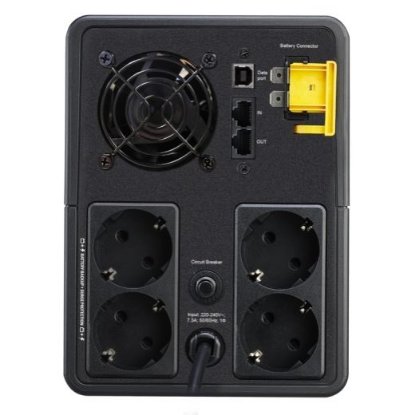 UPS APC BX1600MI-GR, 1600VA/900W, 4x šuko, RJ-45