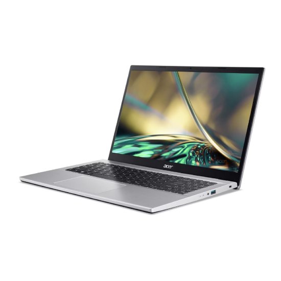 Laptop ACER Aspire 3 NX.K6SEX.01P+WIN / Core i7 1255U, 16GB, 512GB SSD, Intel HD Graphics, 15.6" FHD IPS, Windows 11, srebrni
