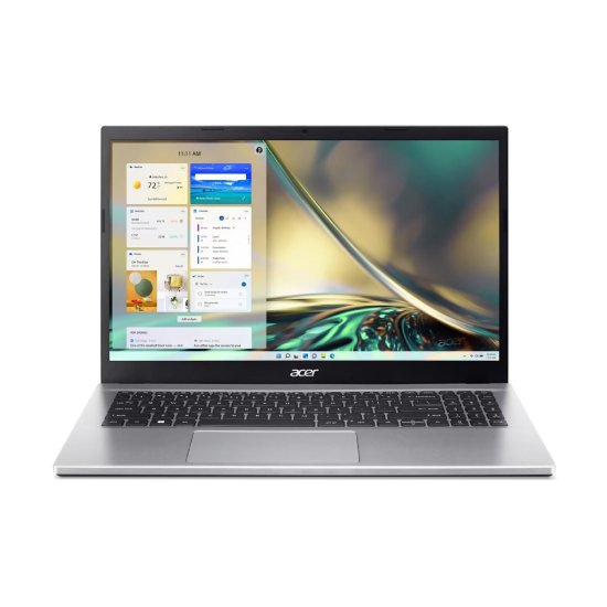 Laptop ACER Aspire 3 NX.K6SEX.01P+WIN / Core i7 1255U, 16GB, 512GB SSD, Intel HD Graphics, 15.6" FHD IPS, Windows 11, srebrni
