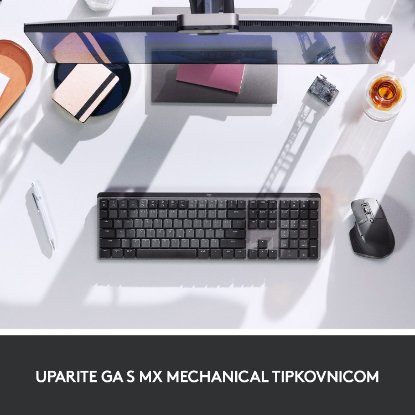 Miš LOGITECH MX Master 3S Performance, laserski, bežični, BT, USB, crni