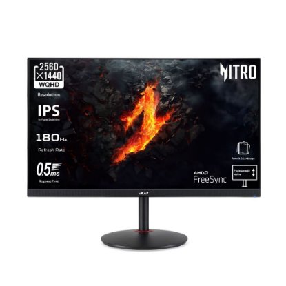 IZLOŽBENI - Gaming monitor 27" ACER Nitro XV272UV3bmiiprx UM.HX2EE.307, QHD, IPS, 180Hz, 1ms, 350cd/m2, FreeSync, zvučnici, crni