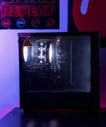 Računalo EPOCH Europa / Ryzen 5 7500F, 16GB DDR5, 1TB SSD NVMe, AMD Radeon RX 7600 8GB, WiFi, Windows 11, crno
