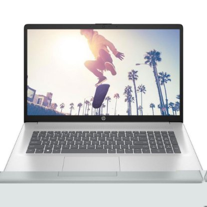 RABLJENI - Laptop HP 17-cp2165 / Ryzen 5 7520U, 16GB, 512GB SSD, AMD Radeon Graphics, 17.3" FHD IPS, Windows 11, srebrni