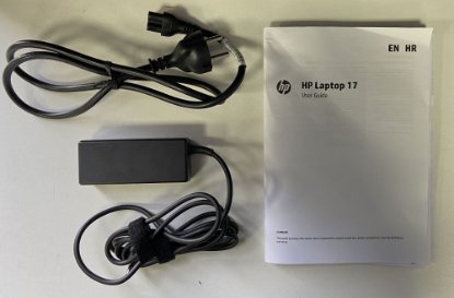 RABLJENI - Laptop HP 17-cp2165 / Ryzen 5 7520U, 16GB, 512GB SSD, AMD Radeon Graphics, 17.3" FHD IPS, Windows 11, srebrni