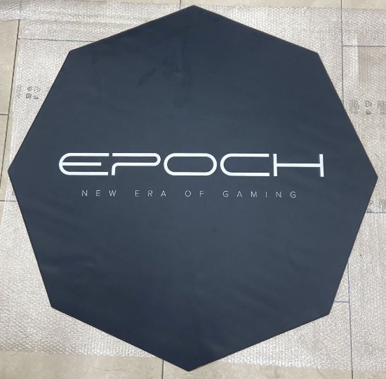 RABLJENI - Podloga za stolice EPOCH Aether, crna