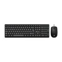 Tipkovnica + miš OCTIO KM101U, crni, USB