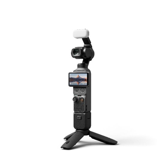 Gimbal stabilizator/kamera DJI Osmo Pocket 4 Creator Combo, 4k 240FPS, 3 axis stabilizator, crni