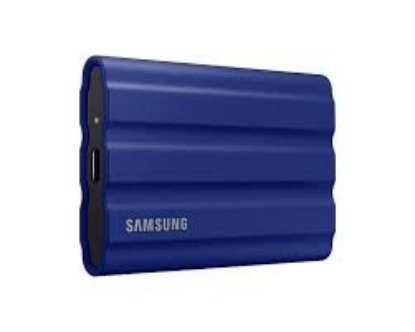 SSD vanjski 2TB SAMSUNG T7 Shield, MU-PE2T0R/EU , 1050 MB/s, V-Nand, plavi
