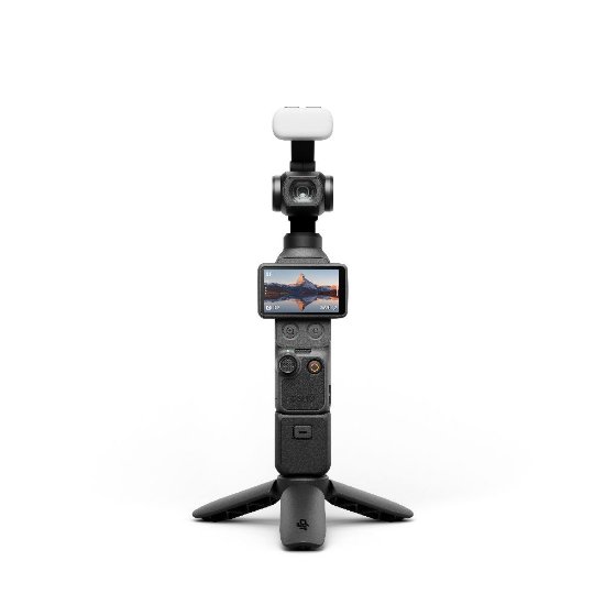 Gimbal stabilizator/kamera DJI Osmo Pocket 4 Creator Combo, 4k 240FPS, 3 axis stabilizator, crni